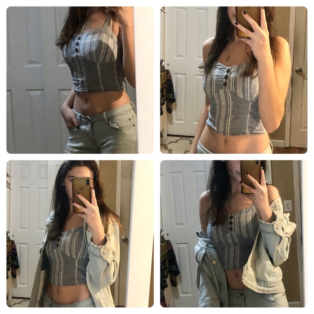 Wallflower Crop Top
